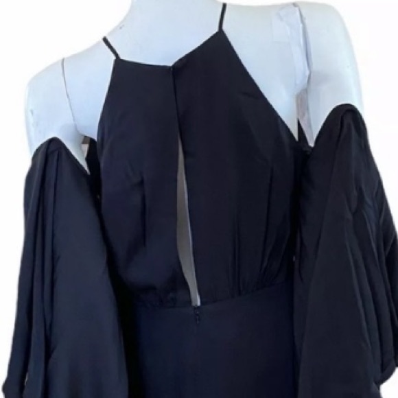 Milly  size 10 Navy “The Selina” Silk dress perfect for wedding ,special event - Picture 14 of 14